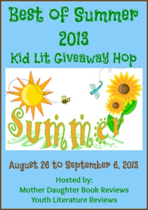 Best of Summer 2013 Kid Lit Giveaway Hop - Button